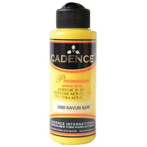 Levně Akrylová barva Cadence Premium - Citron yellow / 70 ml