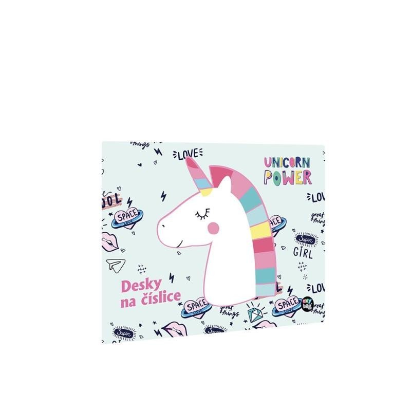Levně Oxy Desky na číslice - Unicorn iconic