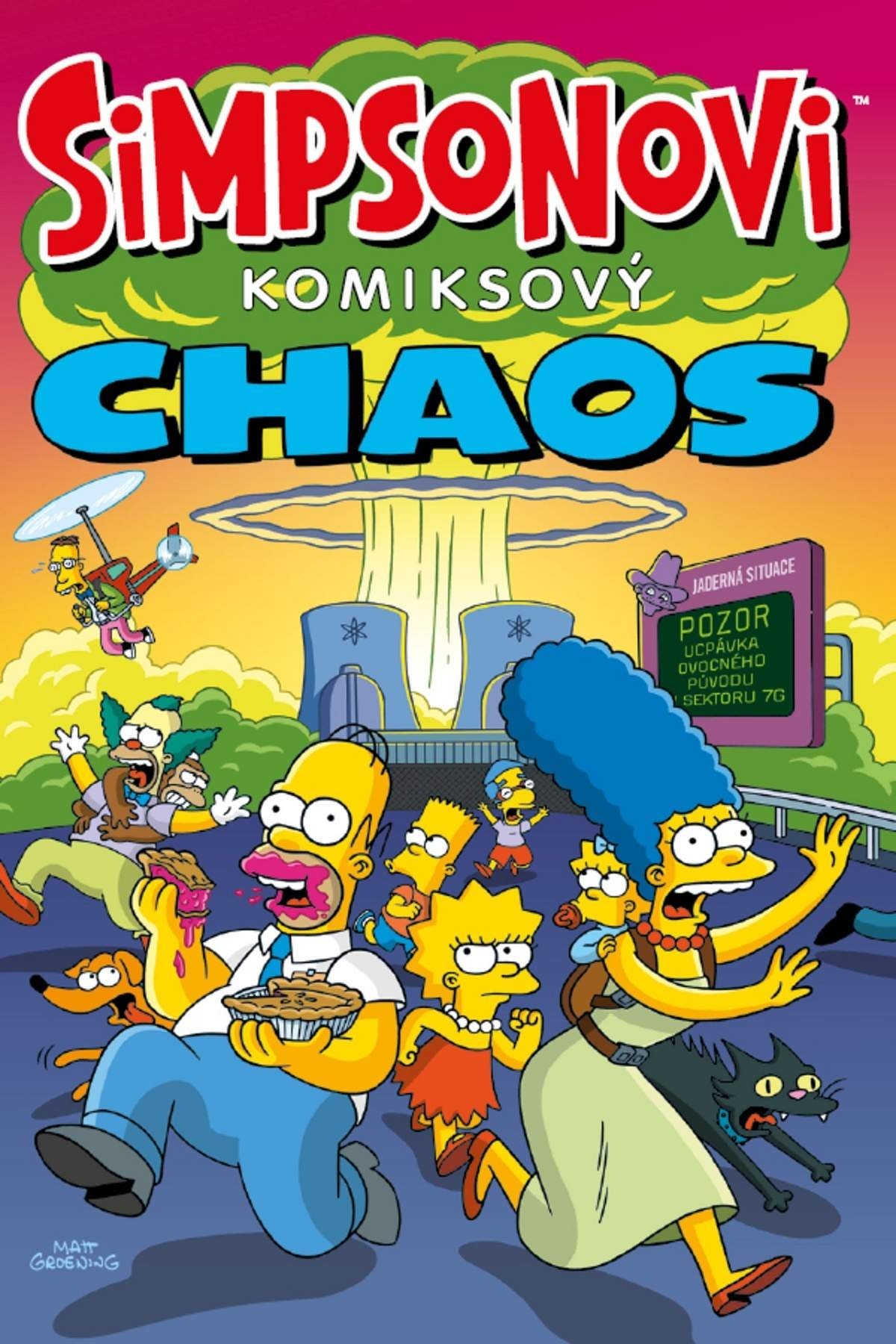 Levně Simpsonovi - Komiksový chaos - Matthew Abram Groening