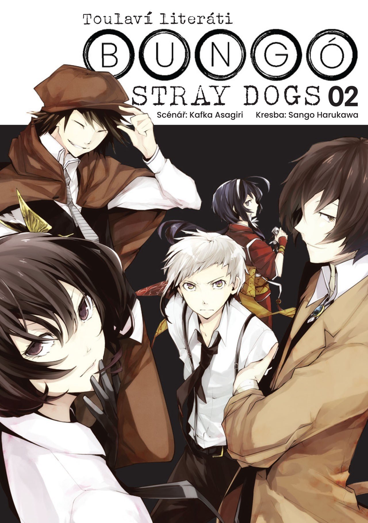 Levně Bungó Stray Dogs - Toulaví literáti 2 - Kafka Asagiri