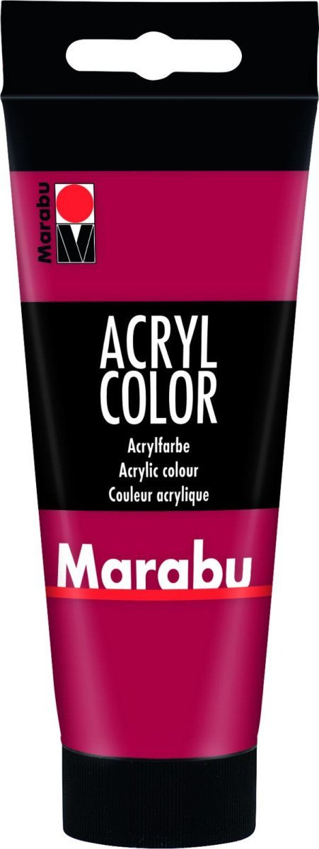 Levně Marabu Acryl Color akrylová barva - karmínově červená 100 ml