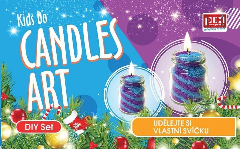 Levně PEXI CANDLES ART - Pískové svíčky - Zimní