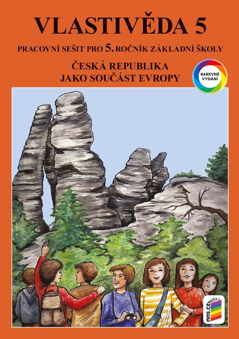Levně Vlastivěda 5 - ČR jako součást Evropy (barevný pracovní sešit), 10. vydání