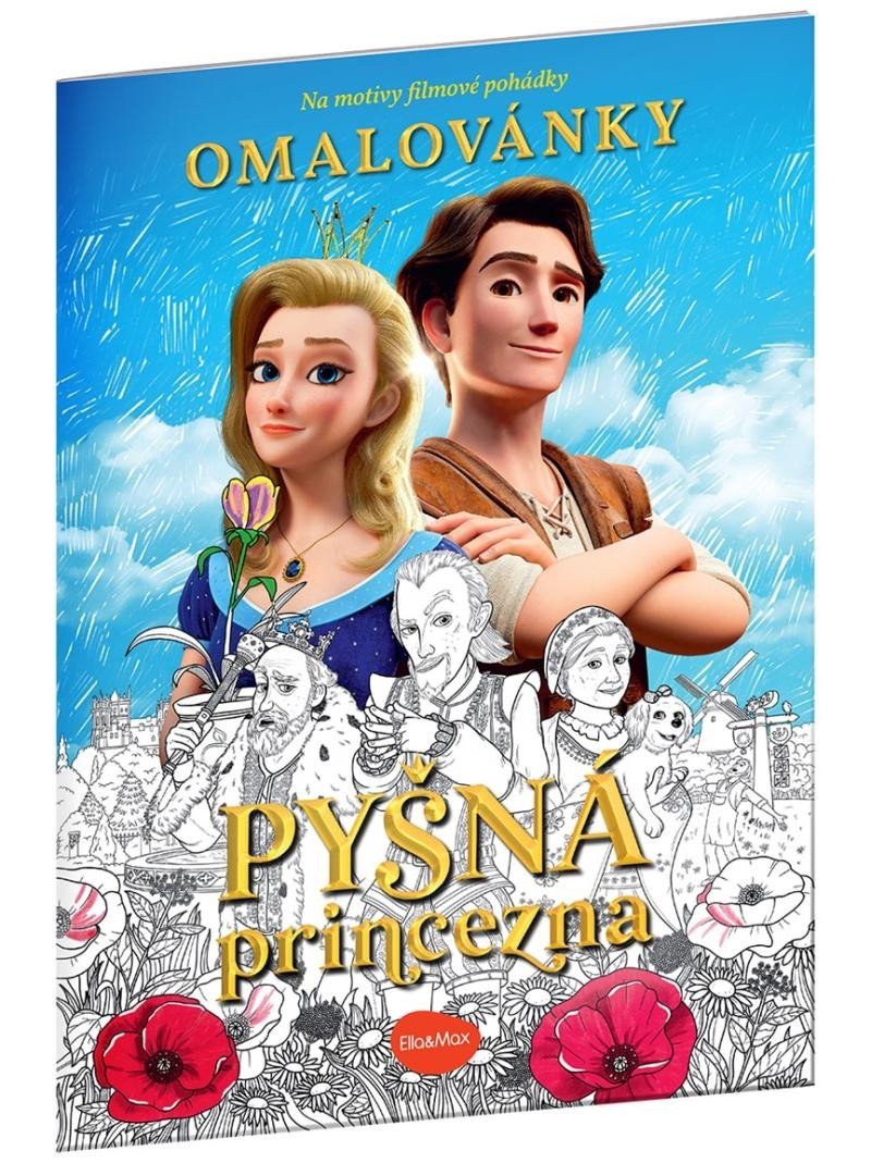 Levně Pyšná princezna - Omalovánky na motivy filmové pohádky - Ema Potužníková