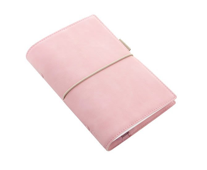 Levně FILOFAX Domino Soft pastel růžová osobní