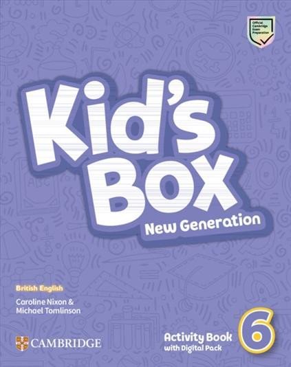 Levně Kid´s Box New Generation 6 Activity Book with Digital Pack British English - Caroline Nixon