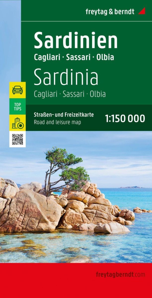 Levně Sardinie 1:150 000 / automapa