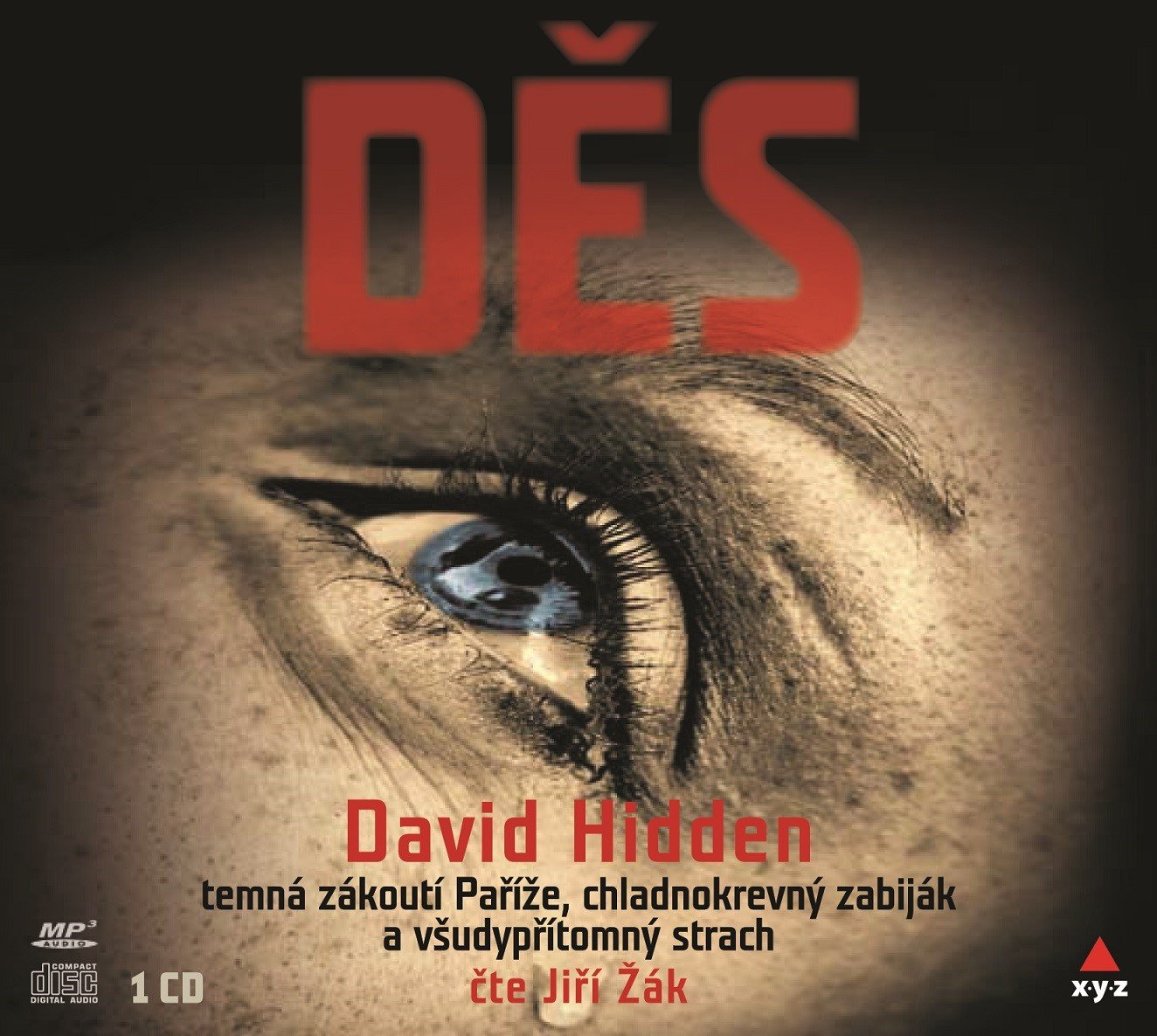 Děs - CDmp3 (Čte Jiří Žák) - David Hidden