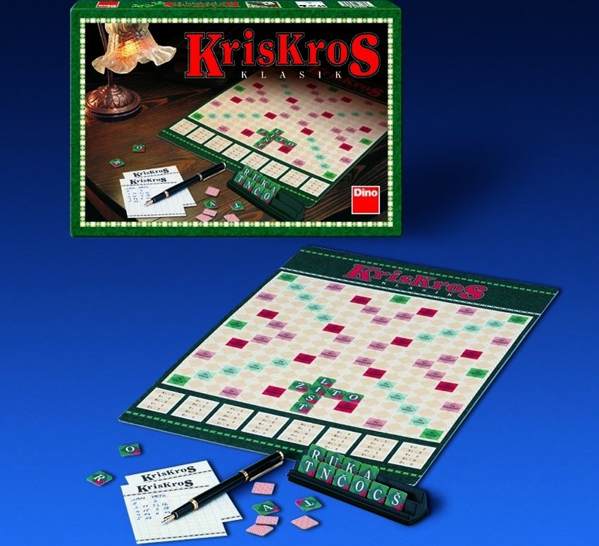 Kris Kros klasik společenská hra v krabici 33x23x3,5cm - Dino Park