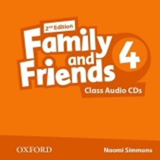 Levně Family and Friends 4 Class Audio CDs /2/ (2nd) - Naomi Simmons