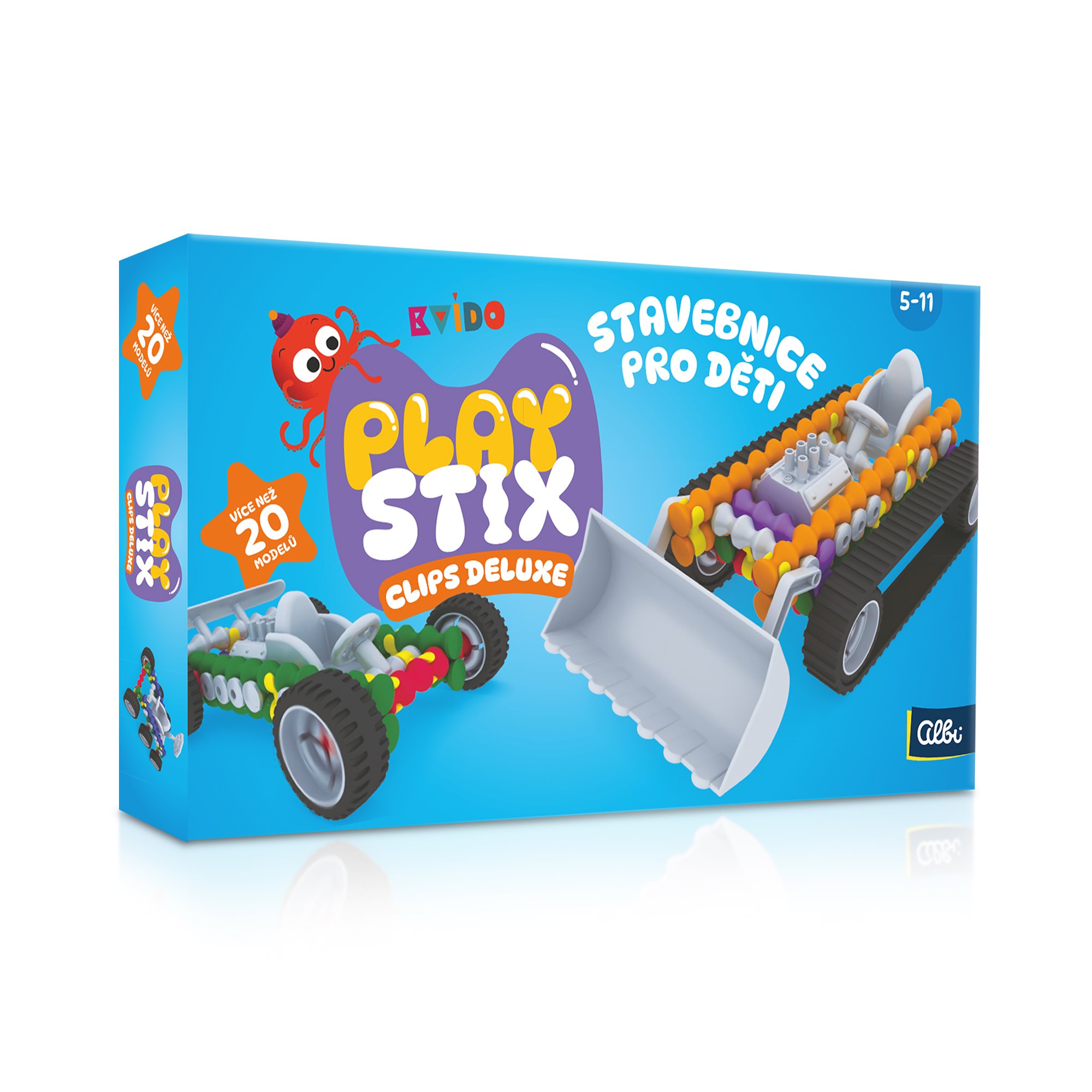 Levně Kvído - Playstix Clips Deluxe - Albi