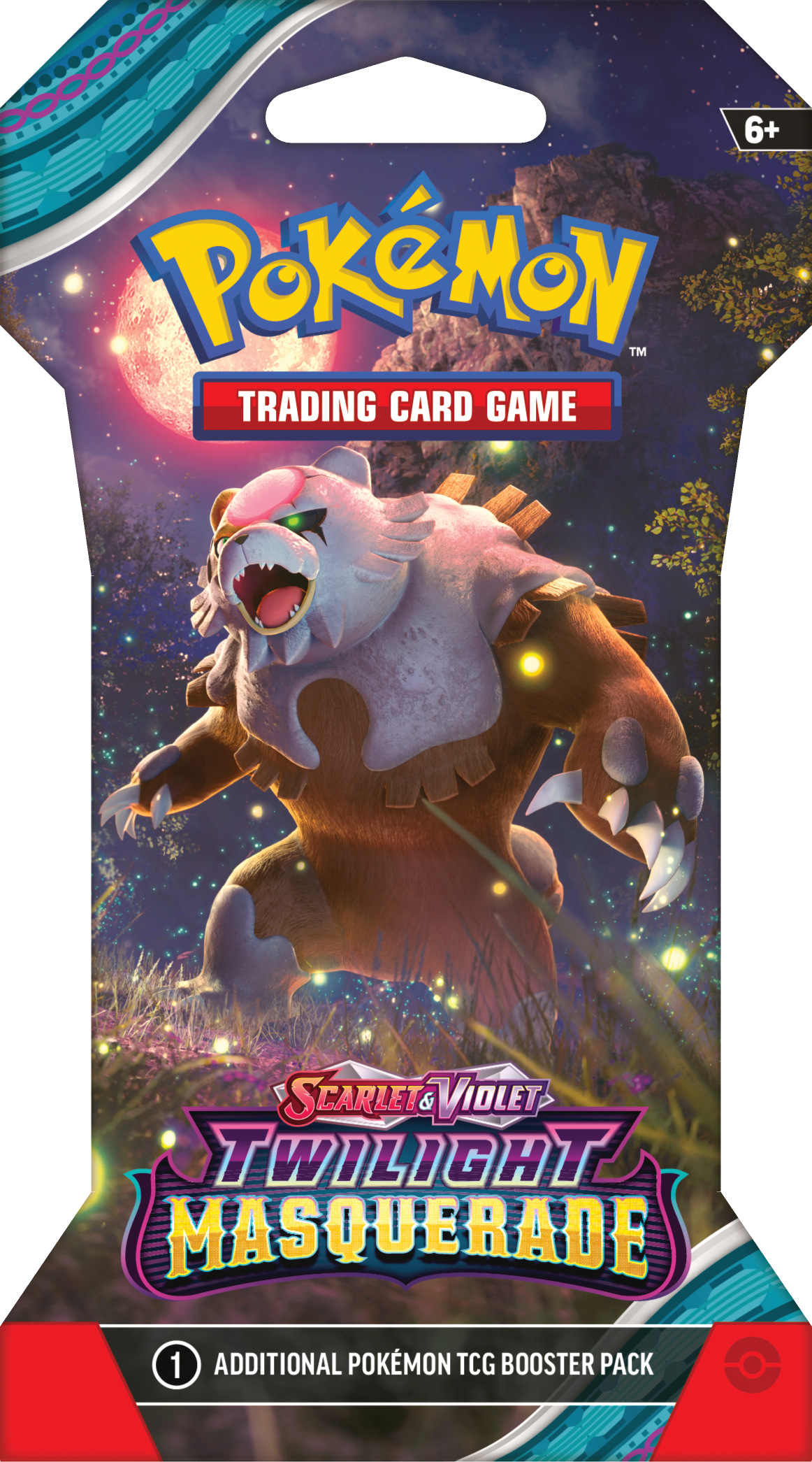 Levně Pokémon TCG: Scarlet &amp; Violet 06 Twilight Masquerade - 1 Blister Booster