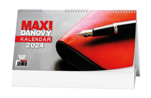 Levně Maxi daňový kalendář 2024 - stolní kalendář