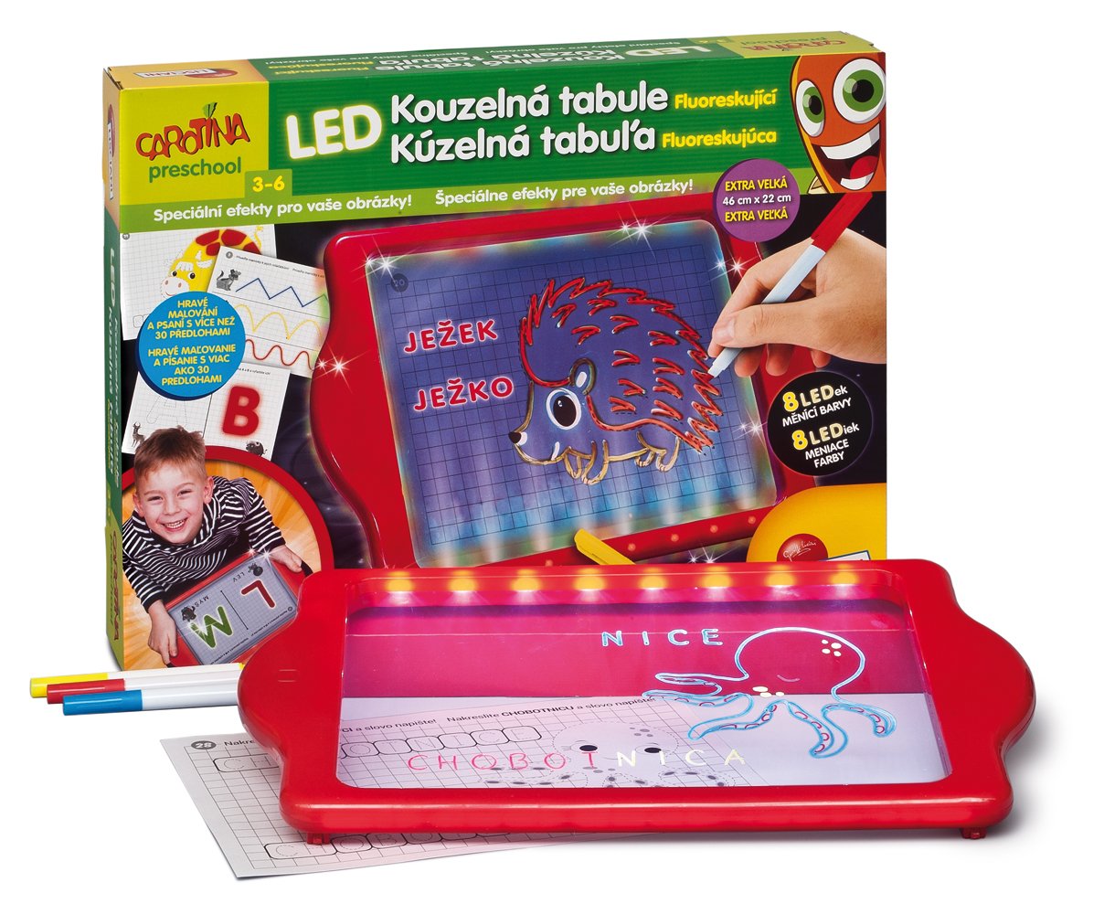 Levně Carotina Preschool: LED Kouzelná tabule