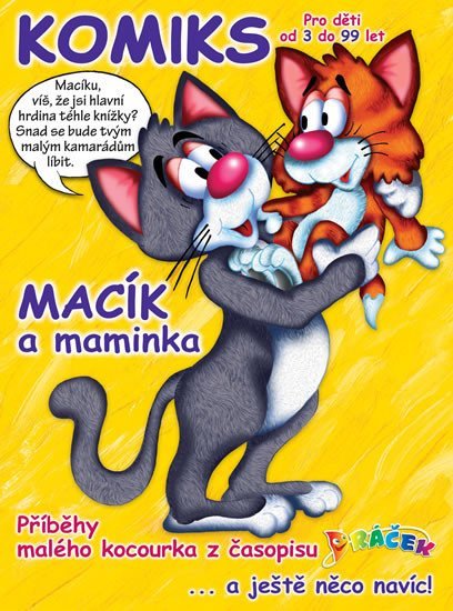 Levně Macík a maminka: Komiksové příběhy malého kocourka - Hinková Jitka Mgr.
