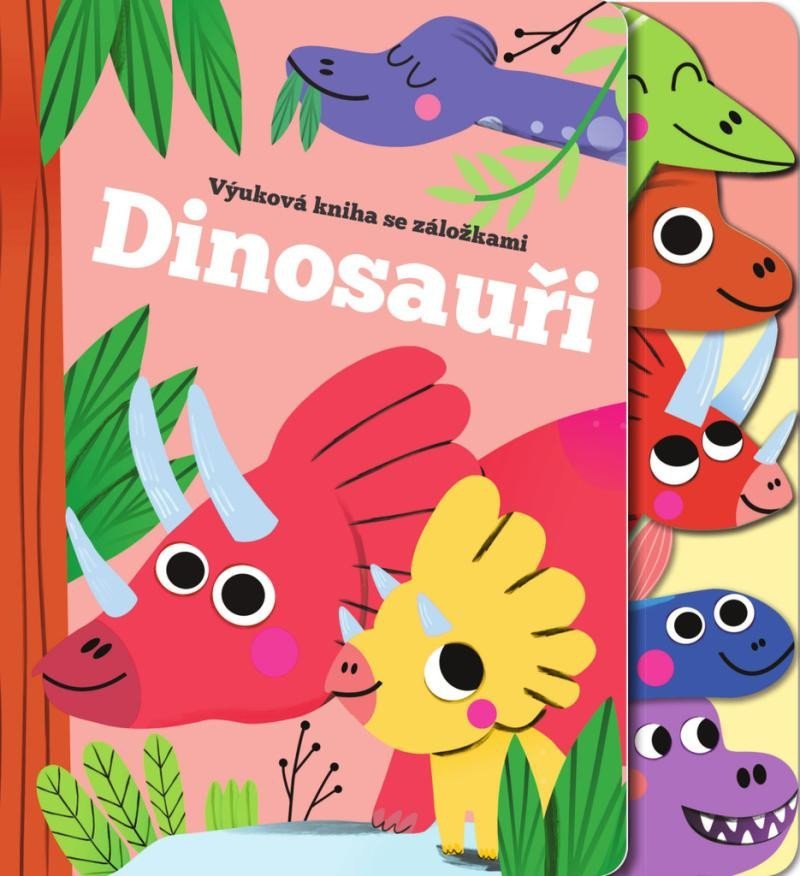 Levně Dinosauři - Výuková kniha se záložkami