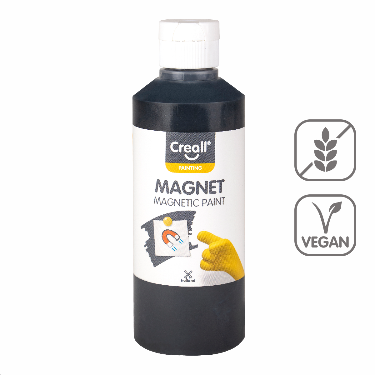 Levně Creall magnetická barva, 250 ml, černá