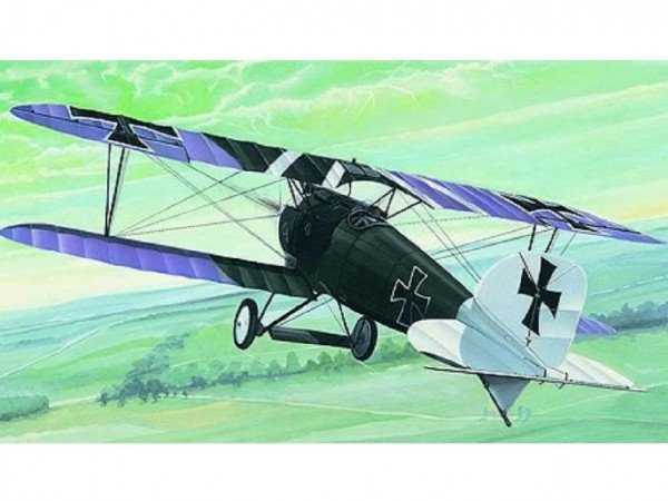 Levně Model Albatros D3 15,4x19,2cm v krabici 31x13,5x3,5cm