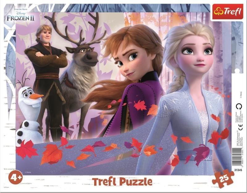 Levně Trefl Puzzle Frozen - Dobrodružství / 25 dílků