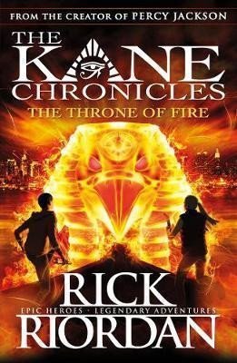 Levně The Throne of Fire (The Kane Chronicles Book 2) - Rick Riordan