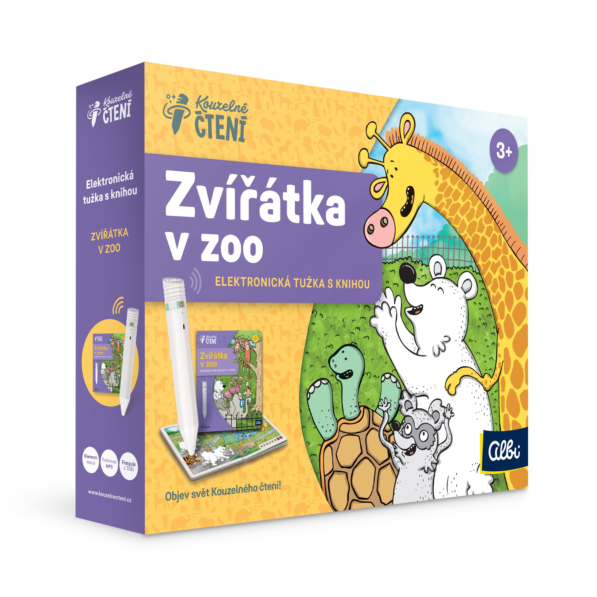 Kouzelné čtení: Albi tužka 2.0 Zvířátka v ZOO - Albi