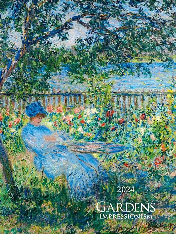 Levně Kalendář 2024 Gardens Impressionism, nástěnný