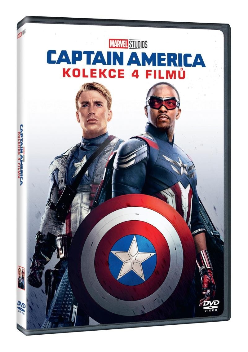 Product detail of Captain America kolekce 1.-4. 4DVD