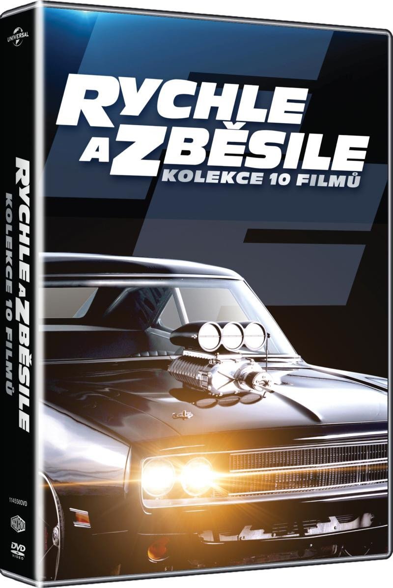 Levně Rychle a zběsile kolekce 1-10 (10DVD)