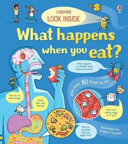 Levně Look Inside What Happens When You Eat - Emily Bone