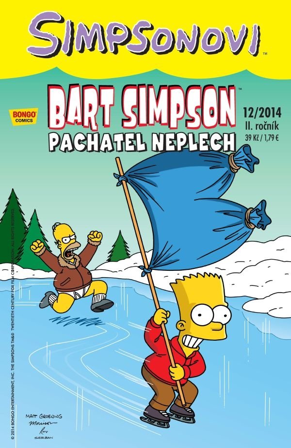 Levně Simpsonovi - Bart Simpson 12/14 - Pachatel neplech - Matthew Abram Groening