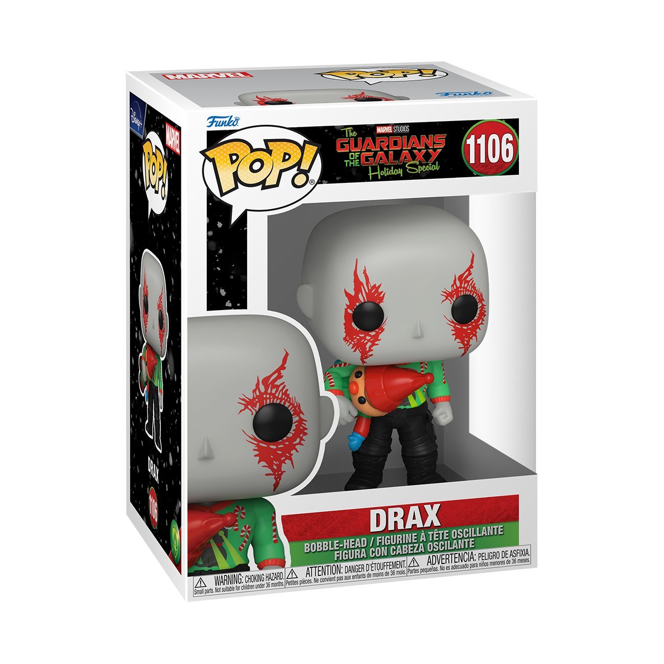 Levně Funko POP Marvel: The Guardians of the Galaxy - Drax (Holiday Special)