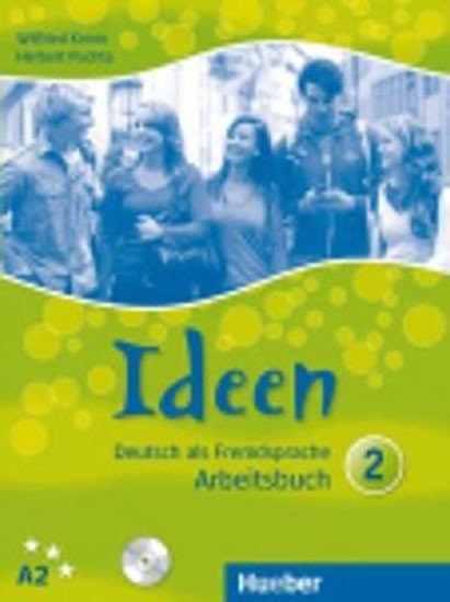 Levně Ideen 2: Arbeitsbuch mit 2 Audio-CDs zum Arbeitsbuch - Wilfried Krenn