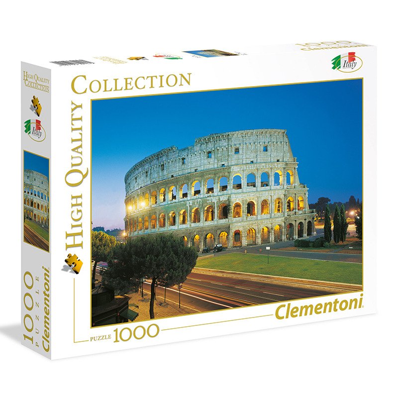 Levně Clementoni Puzzle Řím Coloseum / 1000 dílků - Clementoni