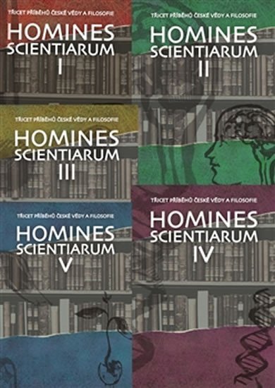 Homines scientiarum I–V - komplet 5 knih + 5 DVD - Dominika Grygarová