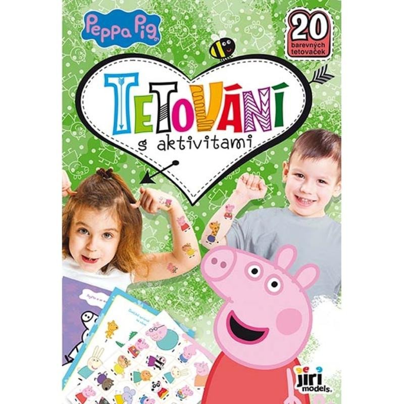 Levně Tetování s aktivitami Prasátko Peppa