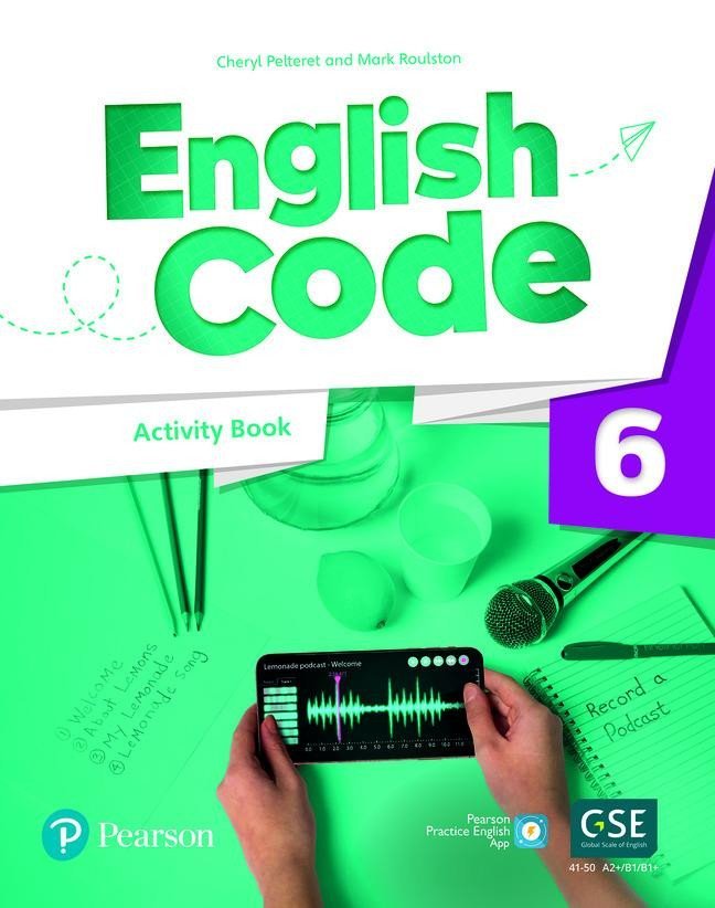 Levně English Code 6 Activity Book with Audio QR Code - Cheryl Pelteret