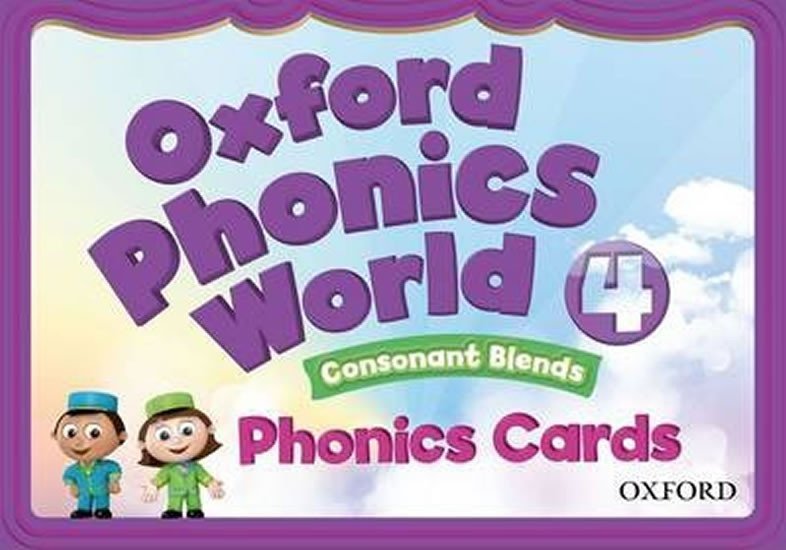 Levně Oxford Phonics World 4 Phonics Cards - Kathryn O´Dell