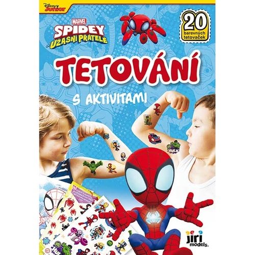 Levně Tetování s aktivitami Spidey