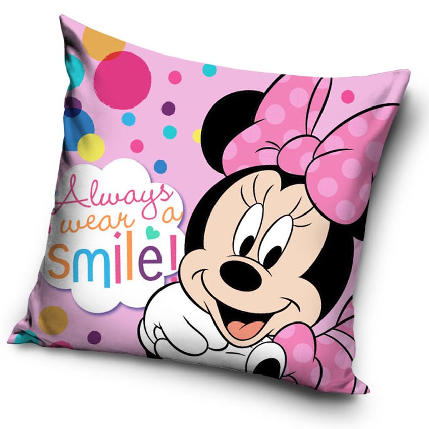 Levně Povlak na polštářek Minnie Always Smile