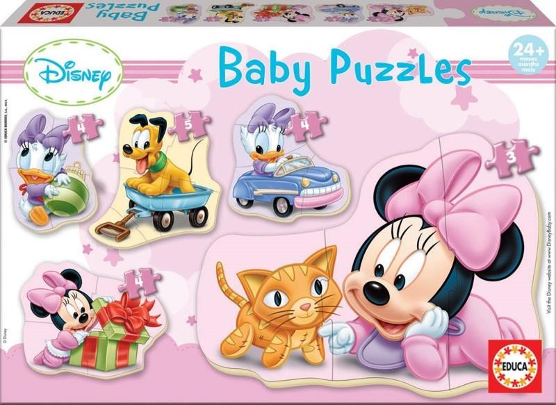 Levně Trefl Puzzle Baby Minnie 5v1 (3-5 dílků)