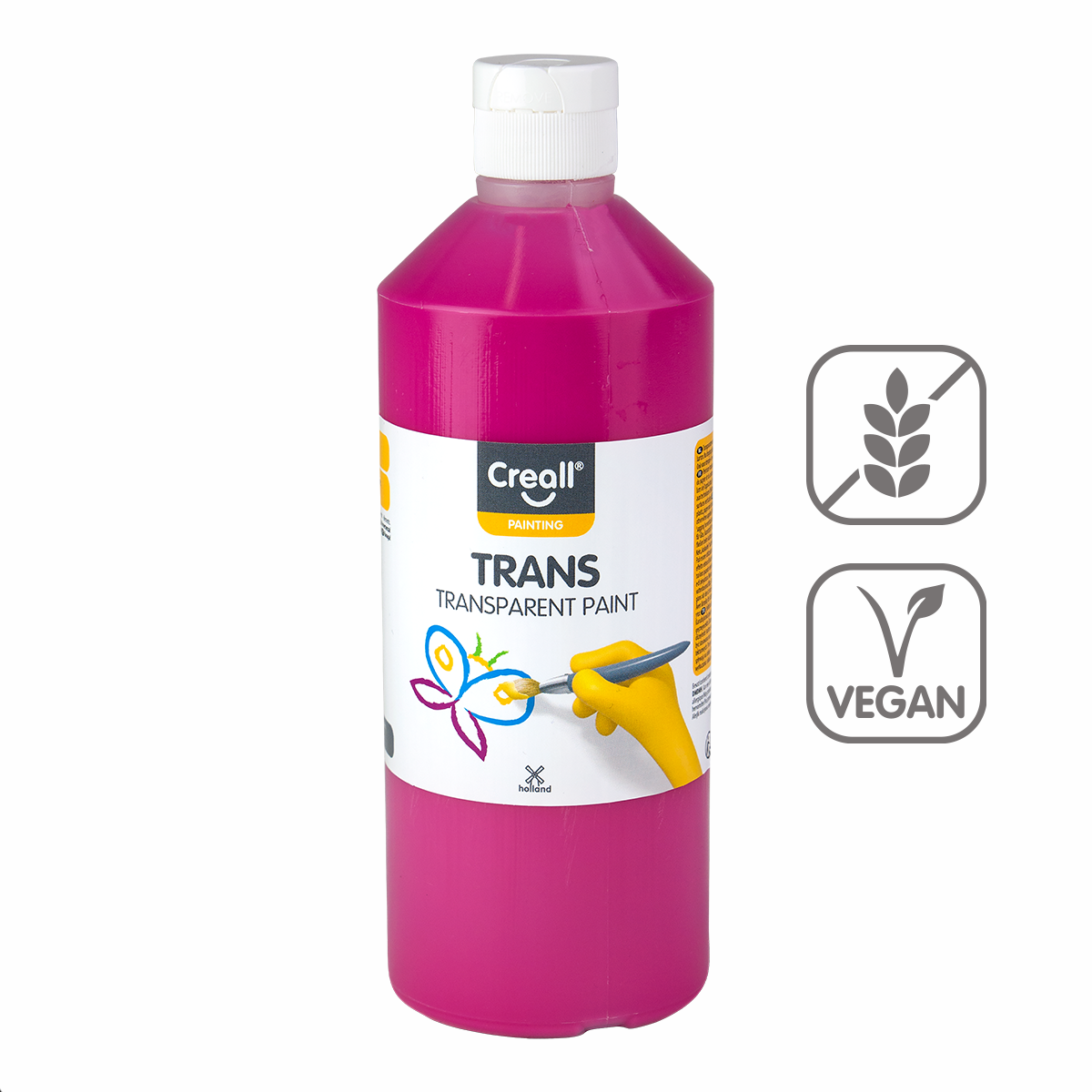 Product detail of Creall transparentní barva Trans, 500 ml, růžová