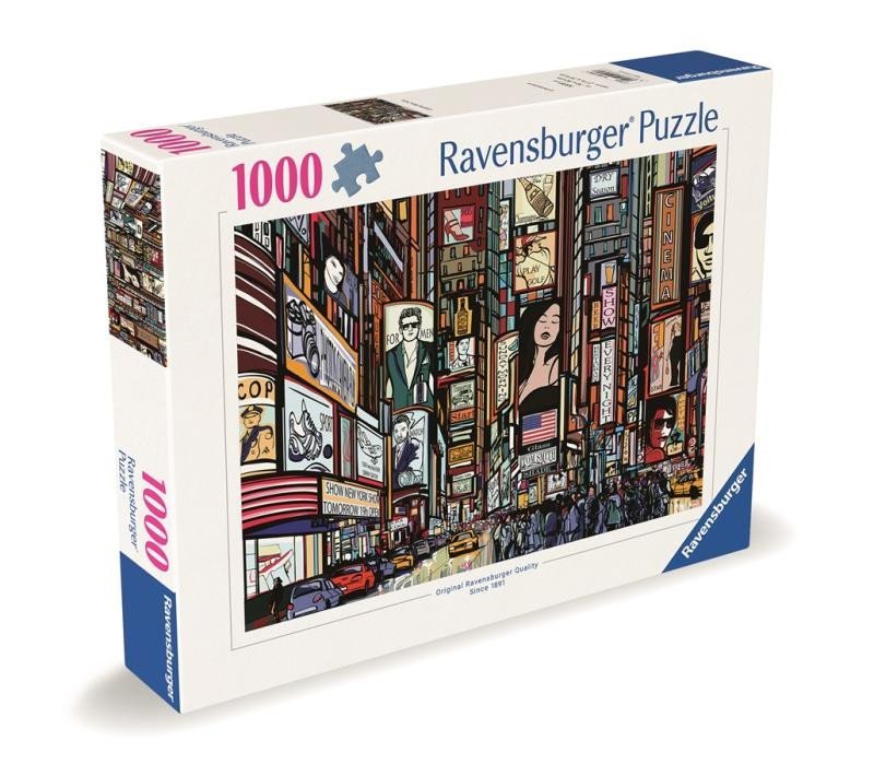 Levně Puzzle Barevný New York 1000 dílků