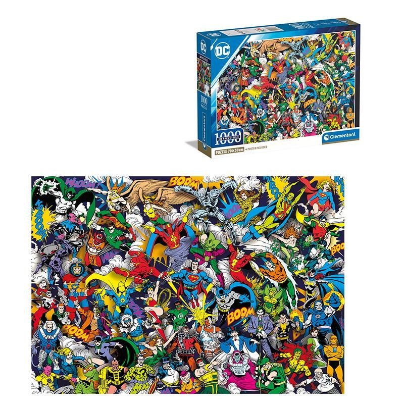 Product detail of Puzzle Impossible: DC Comics 1000 dílků - Comansi
