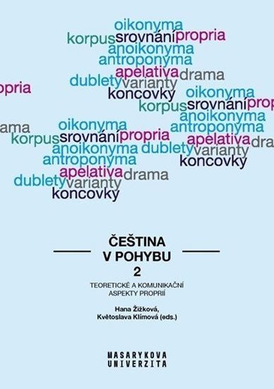 Levně Čeština v pohybu 2 - Teoretické a komunikační aspekty proprií - Hana Žižková