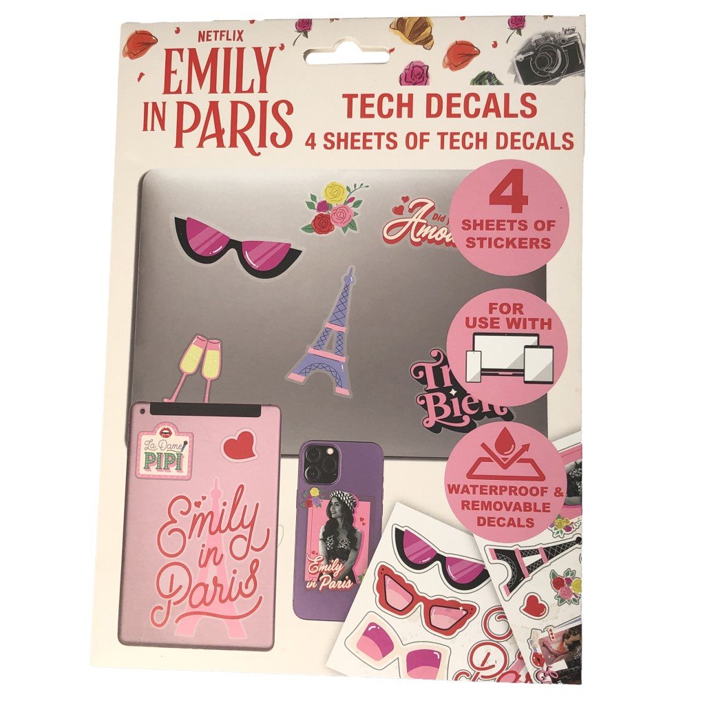 Emily in Paris samolepky - EPEE Merch - Bluesky
