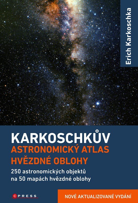 Levně Karkoschkův astronomický atlas hvězdné oblohy - Erich Karkoschka