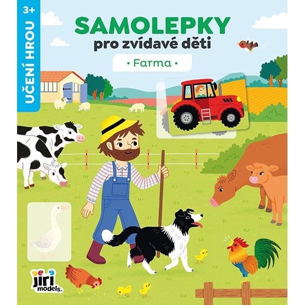 Levně Samolepky pro zvídavé děti Farma