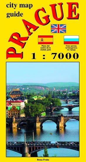City map - guide PRAGUE 1:7 000 - Jiří Beneš