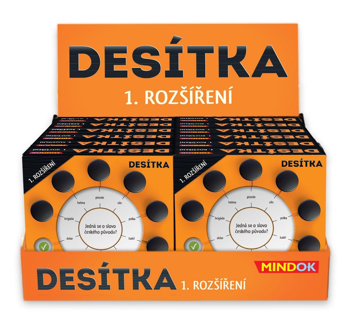 Levně Desítka: 1. rozšíření (display 12 ks) - Mindok