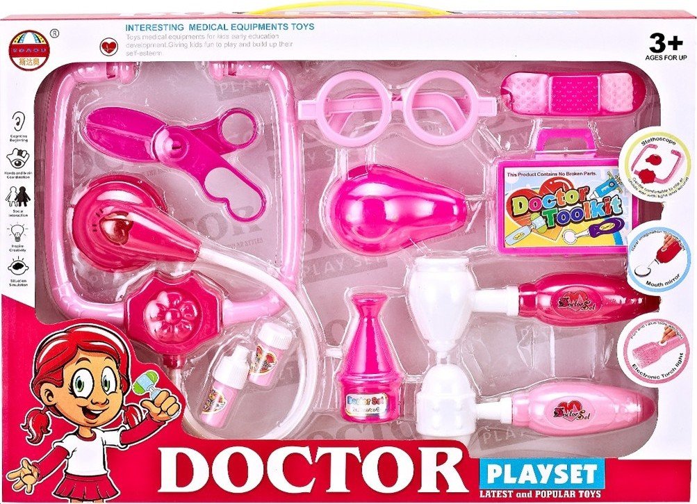 Doktorský set se zvuky a světlem - Alltoys